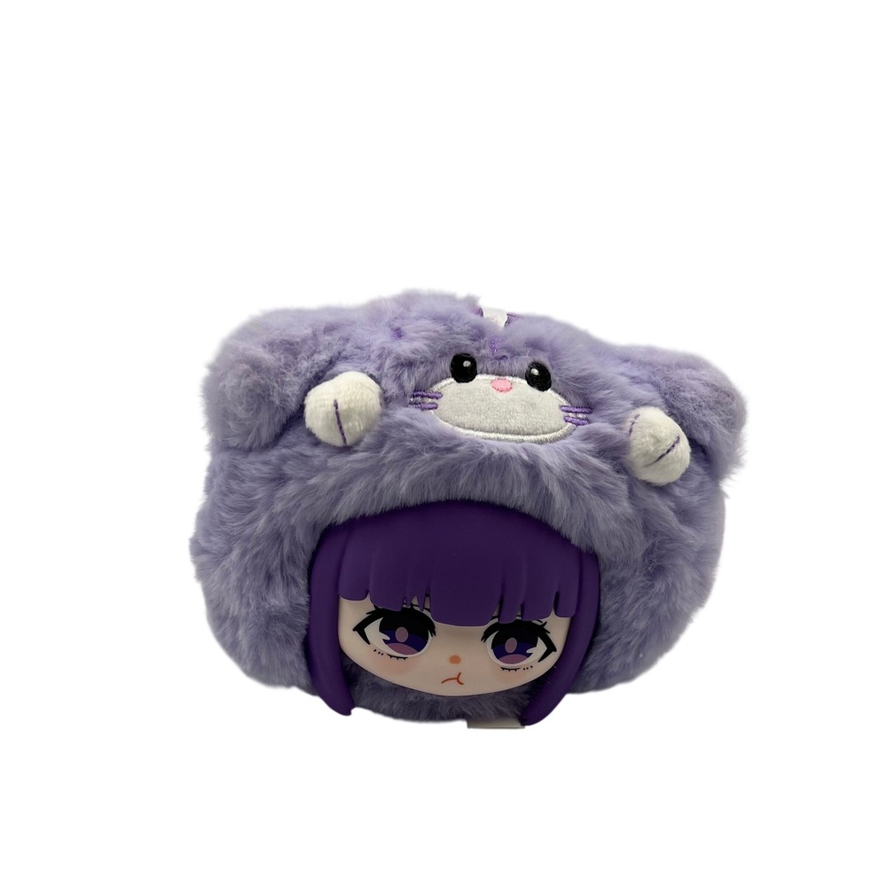Puremind Frieren Beyond Journey's End Fern Plush Coin Purse Keychain Purple